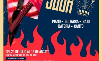 ESCUELA DE ROCK JUUM ABRE INSCRIPCIONES A TALLERES DE VERANO