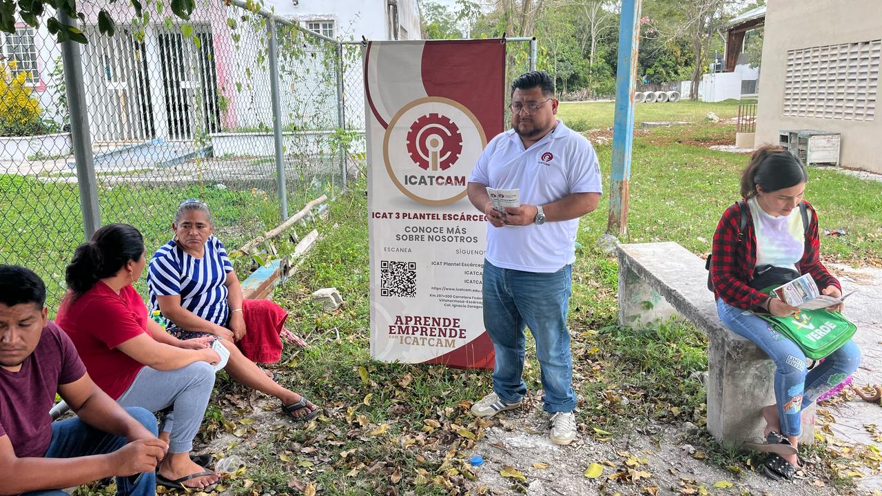 HABITANTES DE LA COMUNIDAD “LUNA” , TENDRÁN CAPACITACIÓN POR EL ICAT PLANTEL ESCÁRCEGA EN LOS CAMPOS FORMATIVOS ARTESANAL Y TURISMO