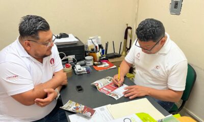 ICAT PLANTEL ESCÁRCEGA REALIZA REUNIÓN CON DIRECTOR DEL COBACAM PLANTEL 20 DE LA COMUNIDAD “DON SAMUEL”