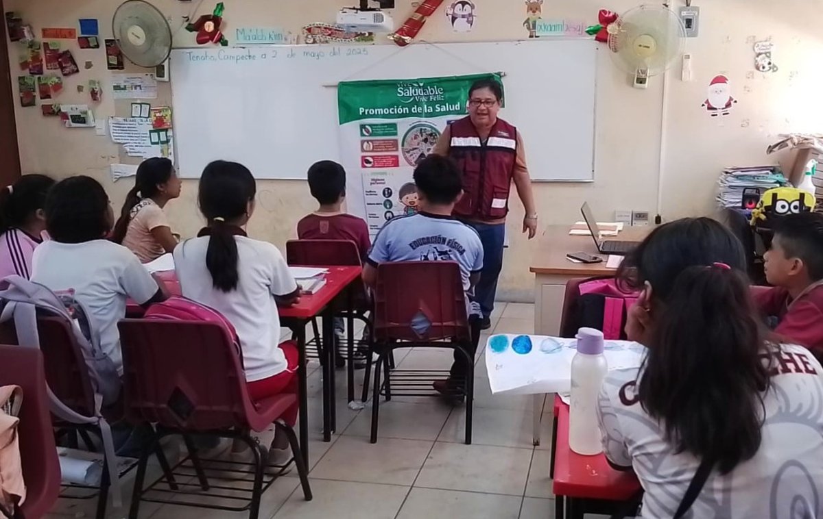 FORTALECEN ESTRATEGIA «VIVE SALUDABLE, VIVE FELIZ» EN ESCUELAS DE CAMPECHE