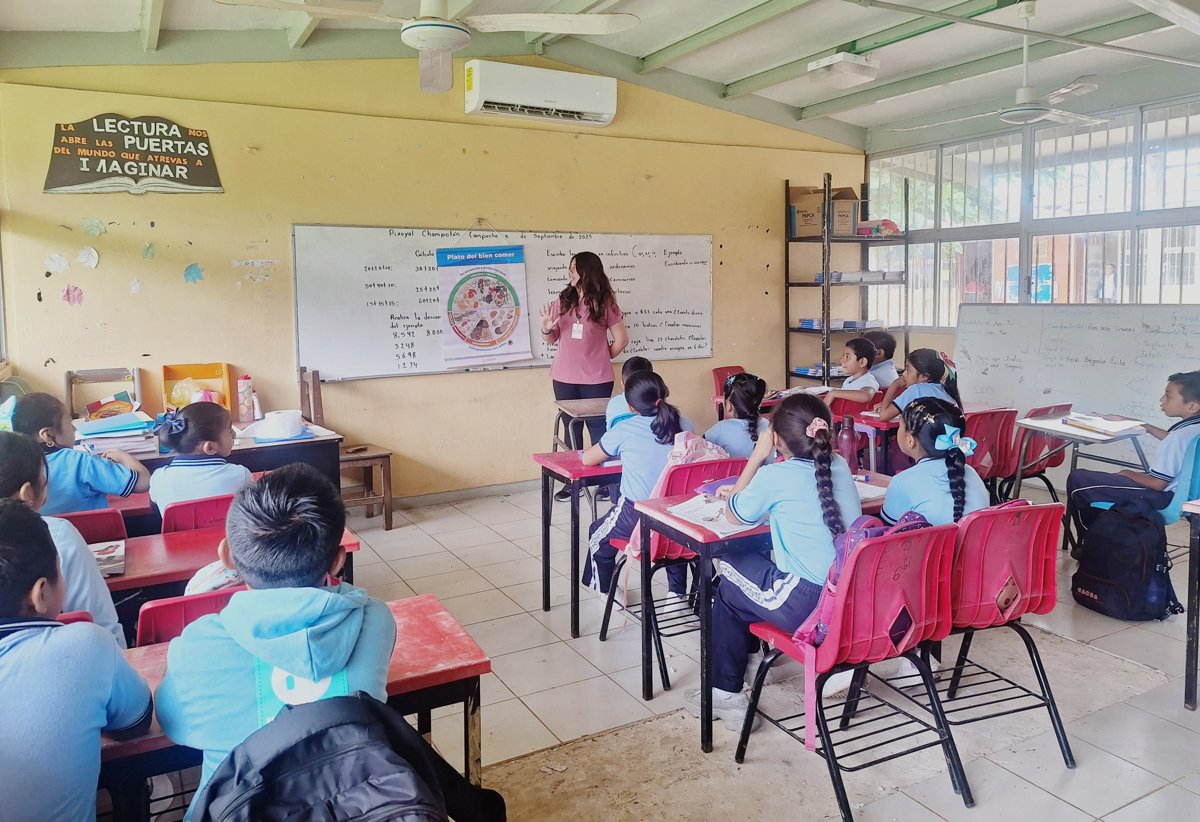 REFUERZAN PREVENCIÓN DE OBESIDAD Y SOBREPESO EN PLANTELES ESCOLARES