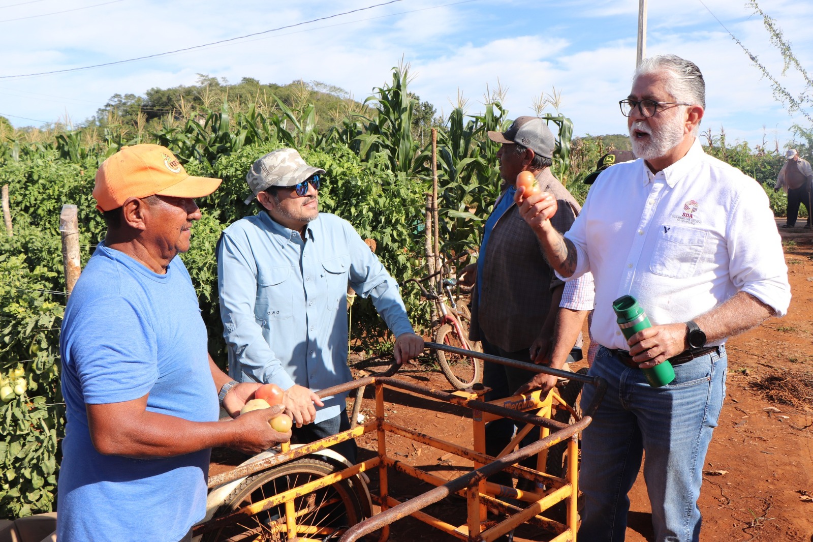 VISITA A PRODUCTORES DE TOMATE EN HACIENDA BLANCA FLOR