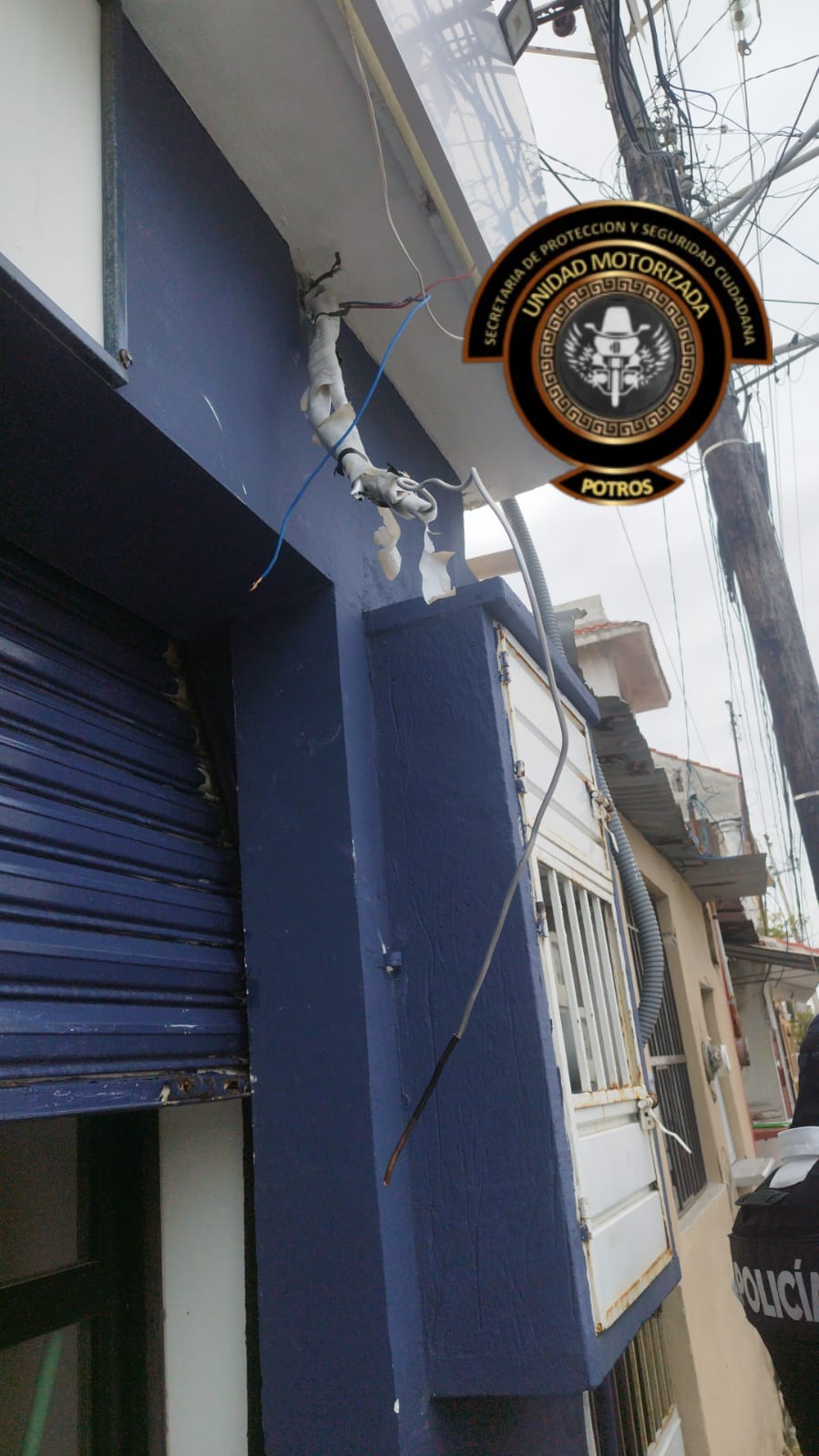 SPSC ASEGURA A SUJETO EN LA COLONIA SAN CARLOS EN EL MUNICIPIO DE CARMEN