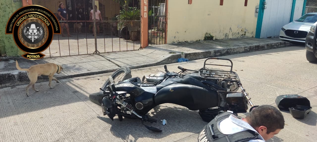 SPSC ASEGURA A SUJETO EN LA COLONIA SAN CARLOS EN EL MUNICIPIO DE CARMEN