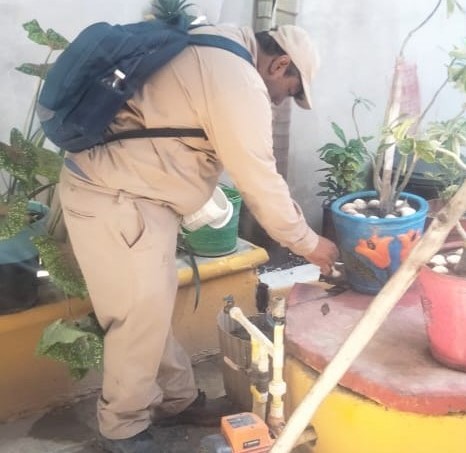 FORTALECE SALUD ACCIONES DE CONTROL LARVARIO
