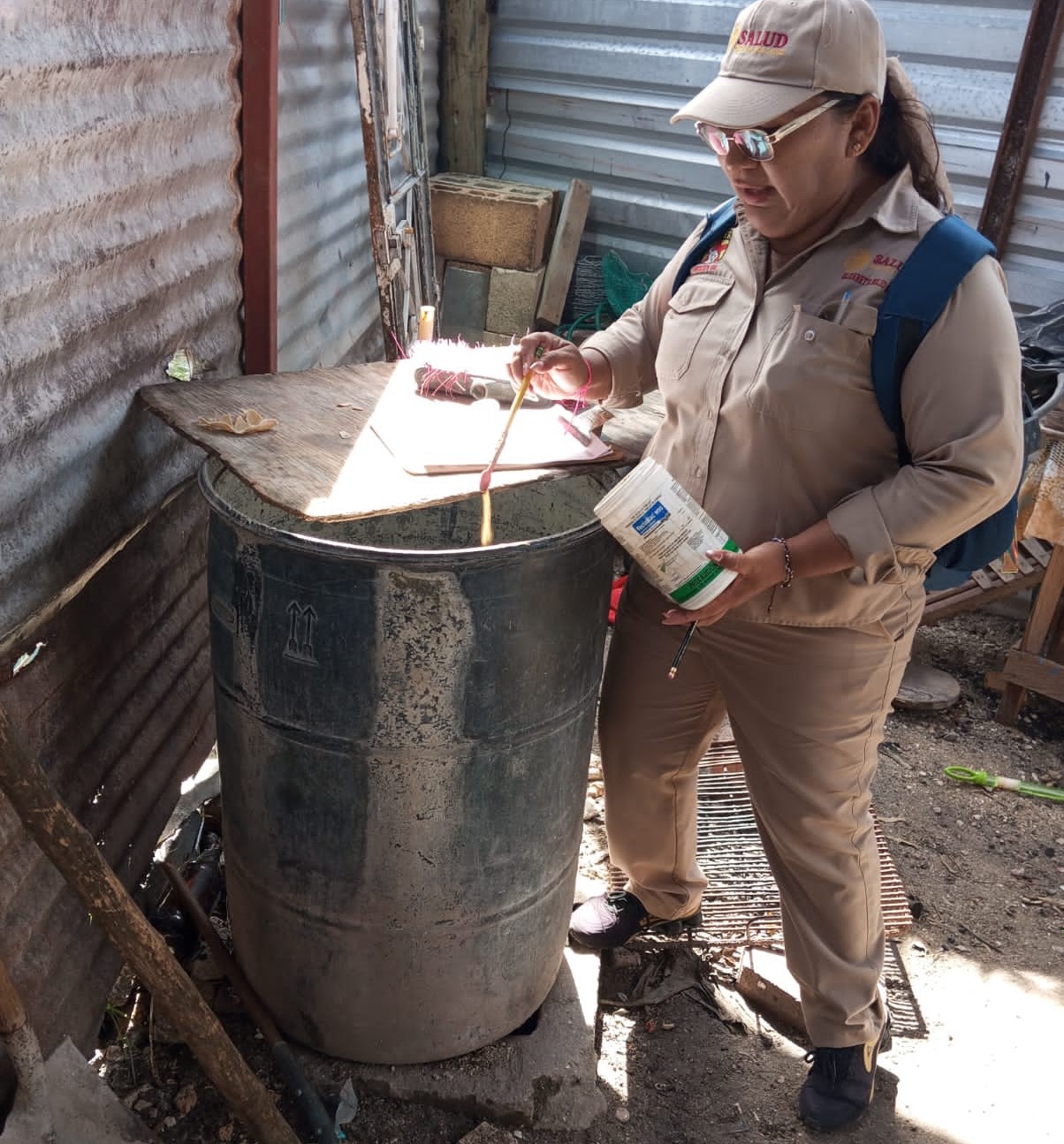 FORTALECE SALUD ACCIONES DE CONTROL LARVARIO