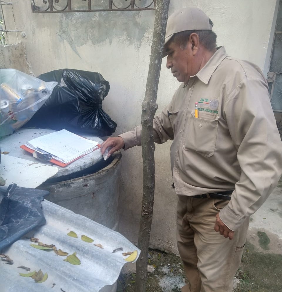 FORTALECE SALUD ACCIONES DE CONTROL LARVARIO