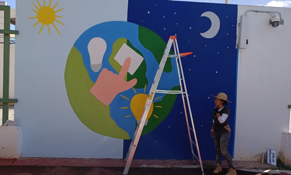 INICIAN 2º MURAL EN XIMBAL