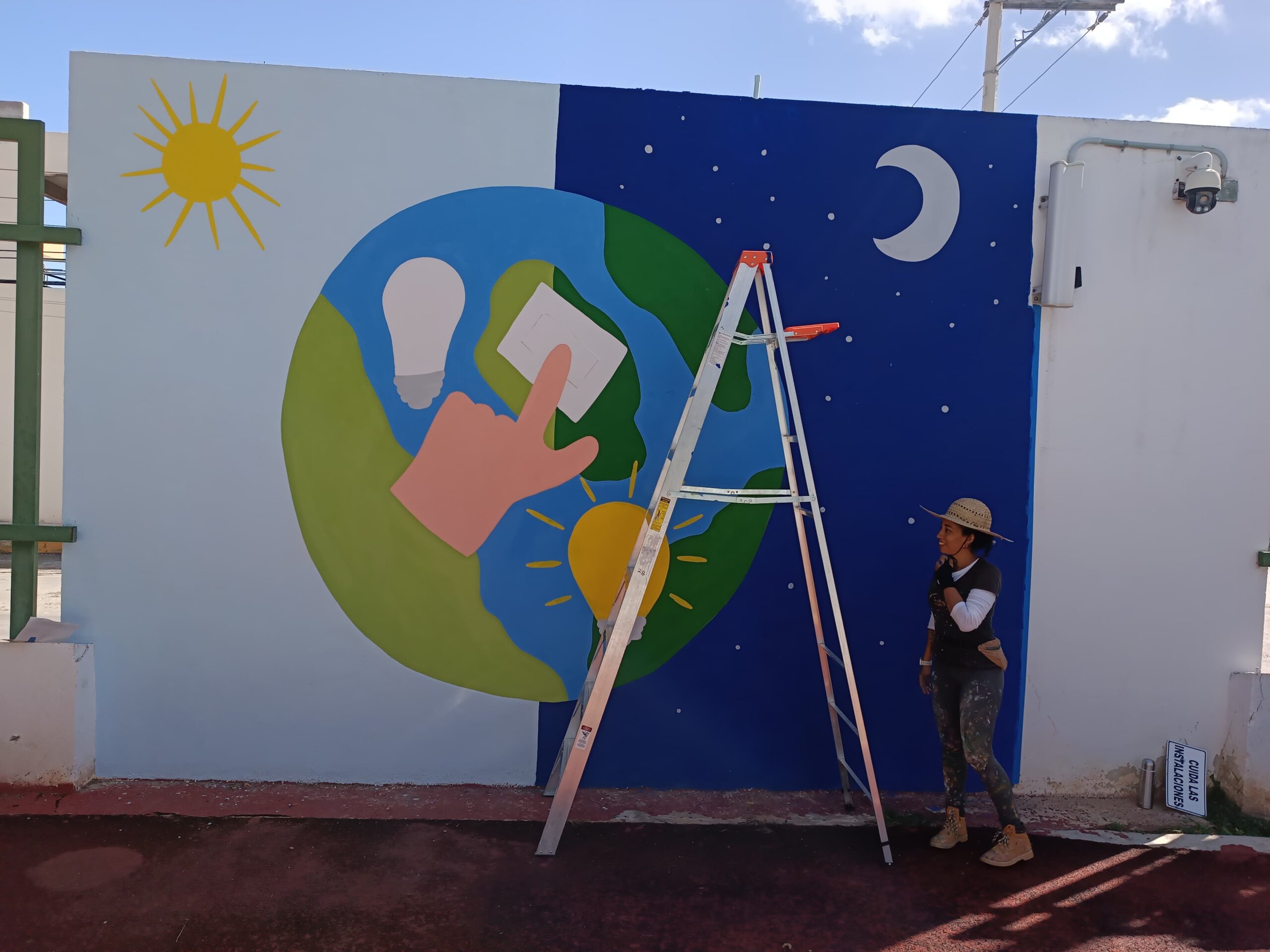 INICIAN 2º MURAL EN XIMBAL