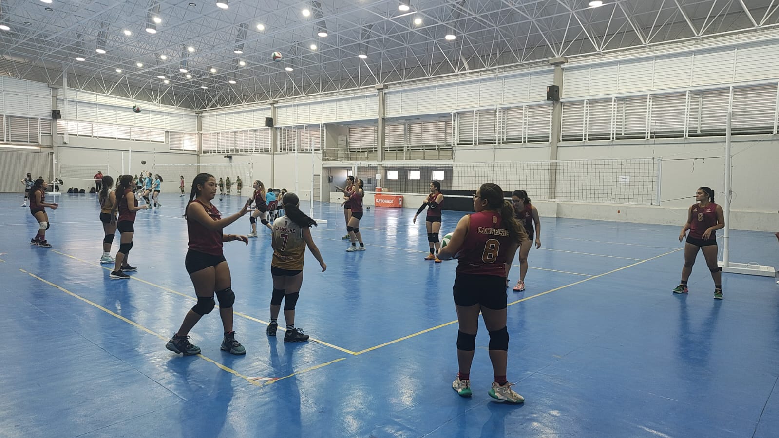 Selectivo Campechano De Voleibol Femenil Presente En La Copa Jalisco