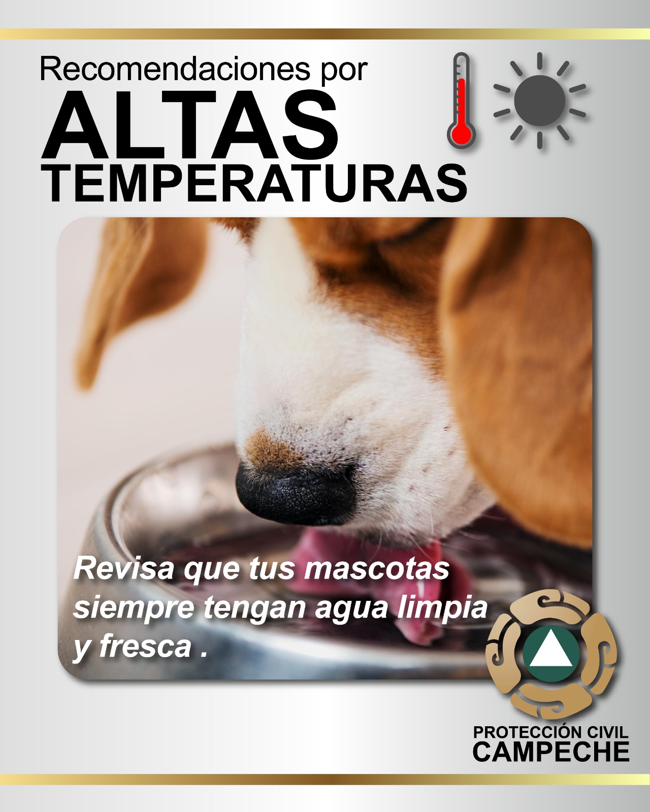 CONTINUARÁN ALTAS TEMPERATURA PARA ESTE INICIO DE SEMANA