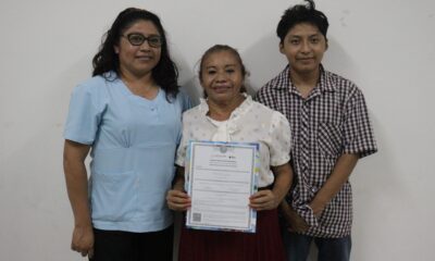 ENTREGA IEEA CERTIFICADOS DE PRIMARIA Y SECUNDARIA A PERSONAS EDUCANDAS
