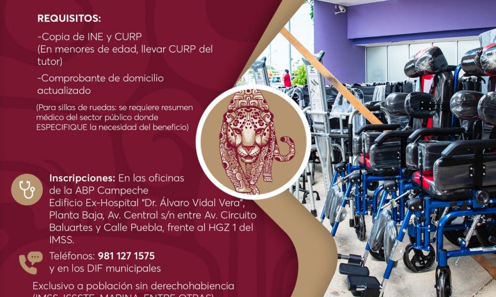 ABRE ABP CONVOCATORIAS PARA CAMPECHANOS QUE MÁS LO NECESITAN