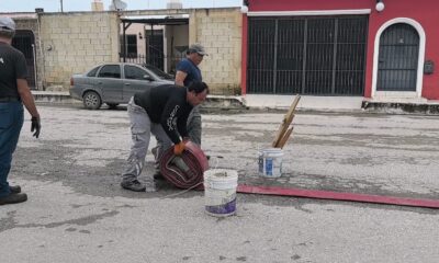 MARCELA MUÑOZ SUPERVISA INSTALACIÓN DE BOMBA EN “UNIDAD HABITACIONAL SIGLO XXI”