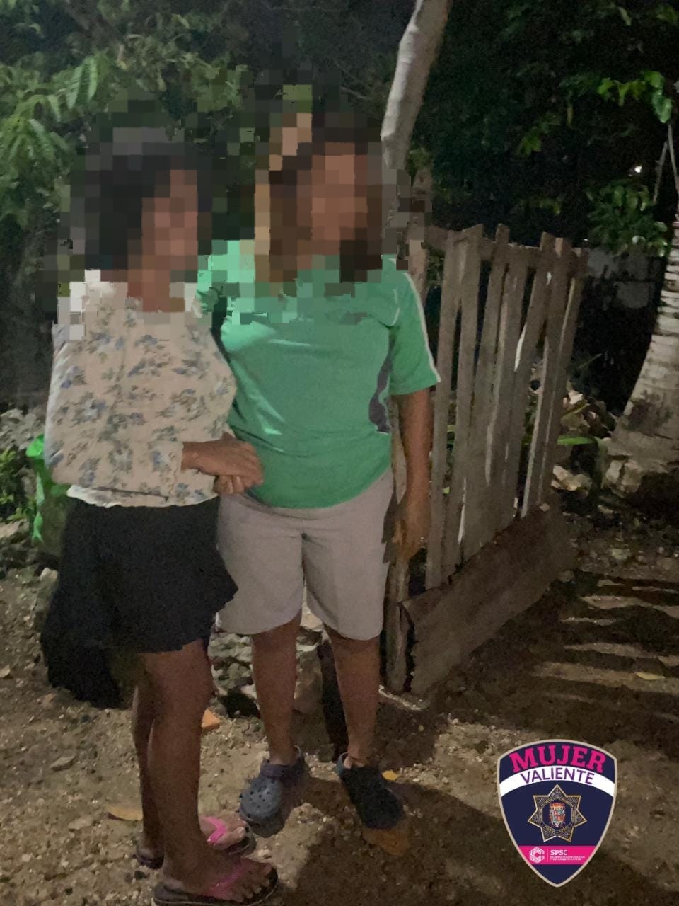 SPSC TRASLADA A JOVEN REPORTADA COMO DESAPARECIDA