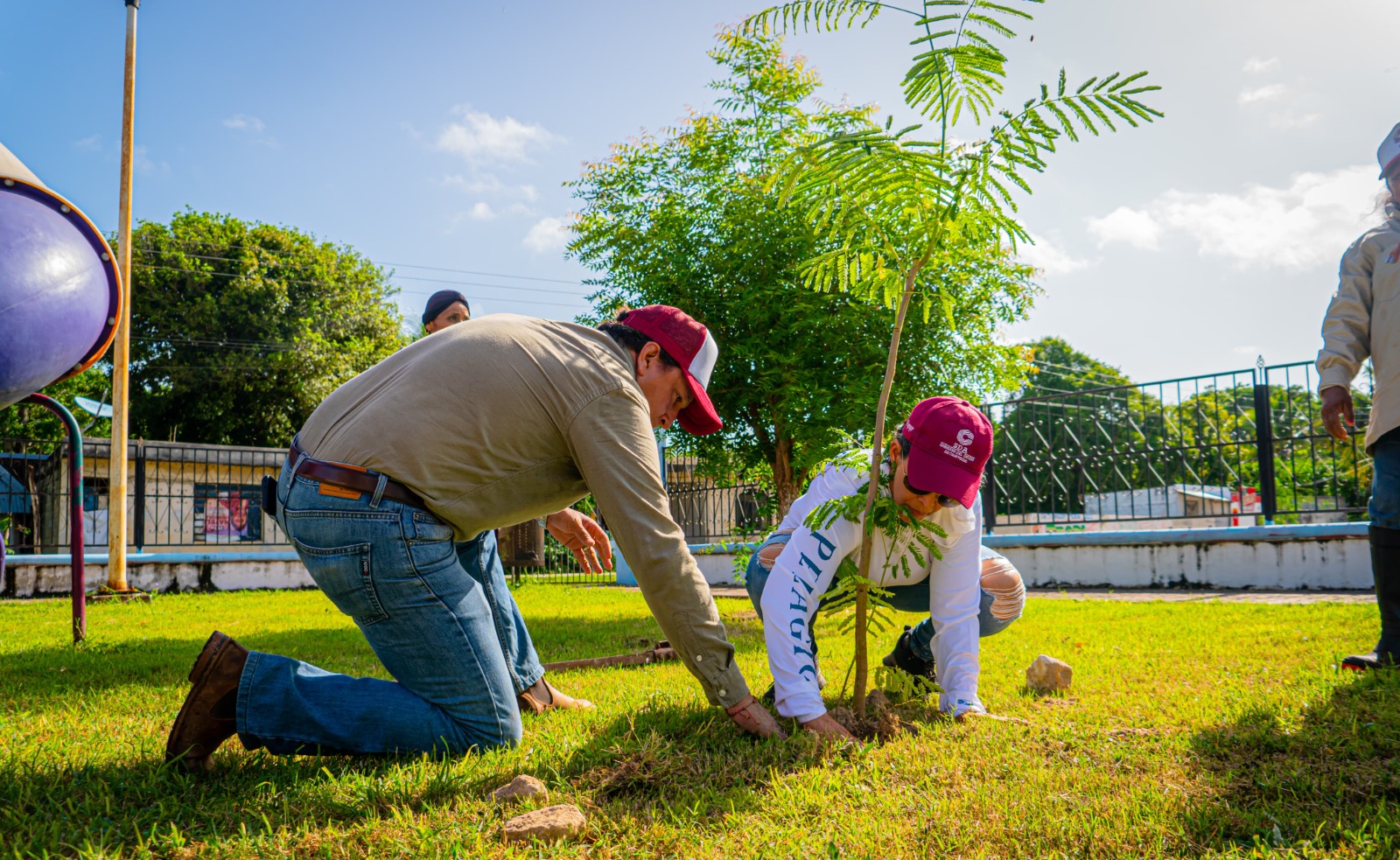 LA SDA IMPULSA LA CONSERVACIÓN AMBIENTAL EN POCYAXUM, CON EL "RESCATE DE ÁREAS VERDES EN ZONAS RURALES"