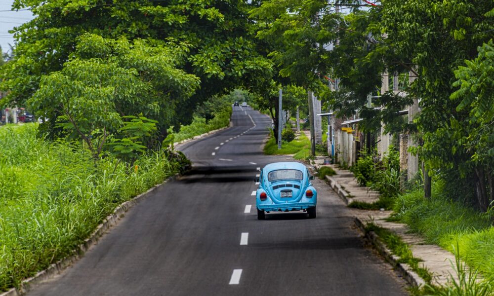 FINALIZAN TRABAJOS DE PAVIMENTACIÓN EN LA CARRETERA CHINÁ
