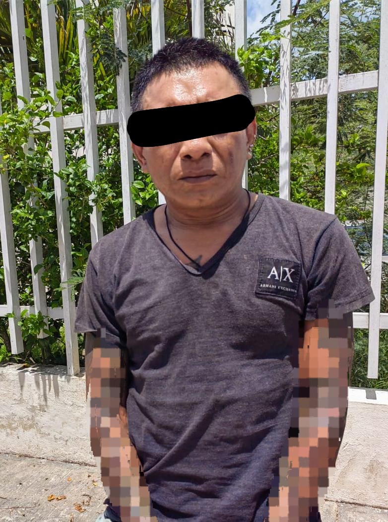 SPSC ASEGURA A SUJETO EN CALKINÍ