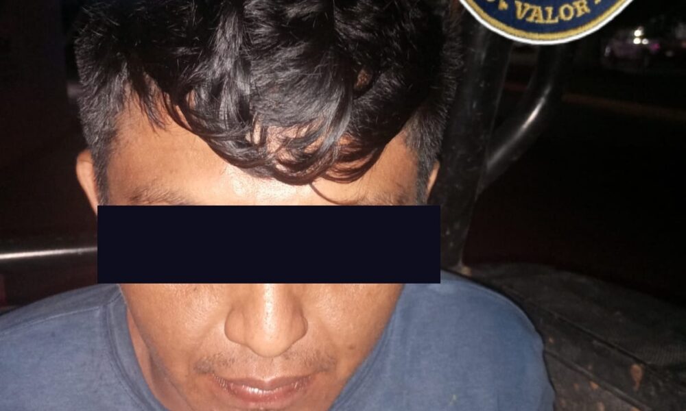 SPSC ASEGURA A SUJETO EN FIDEL VELÁZQUEZ