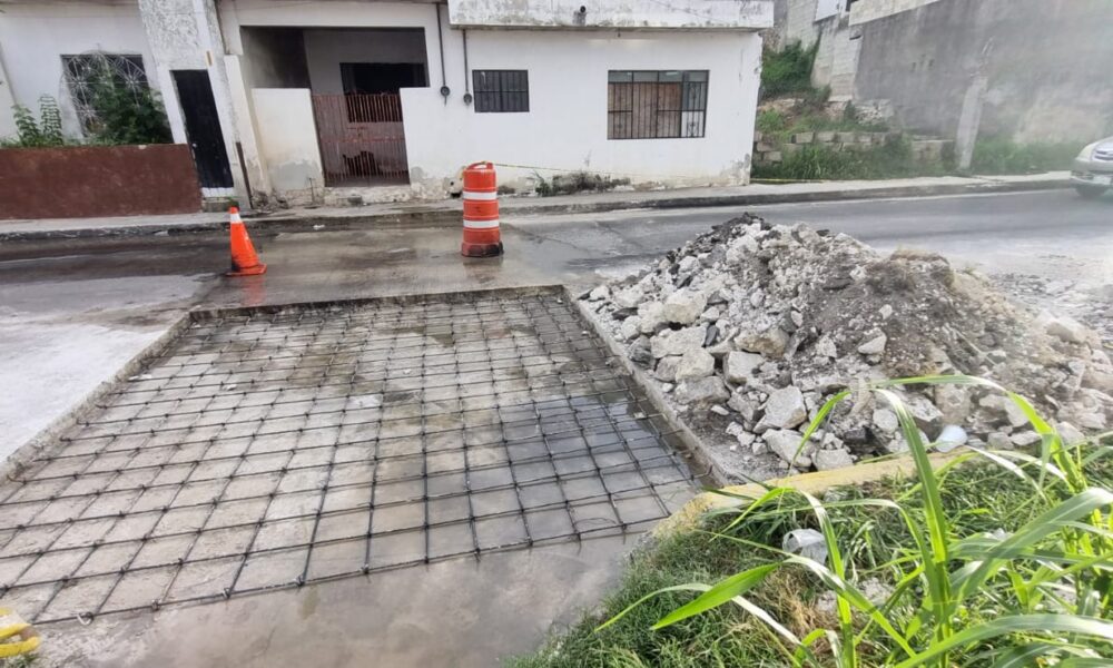 TRABAJOS EN LA AV. COLOSIO