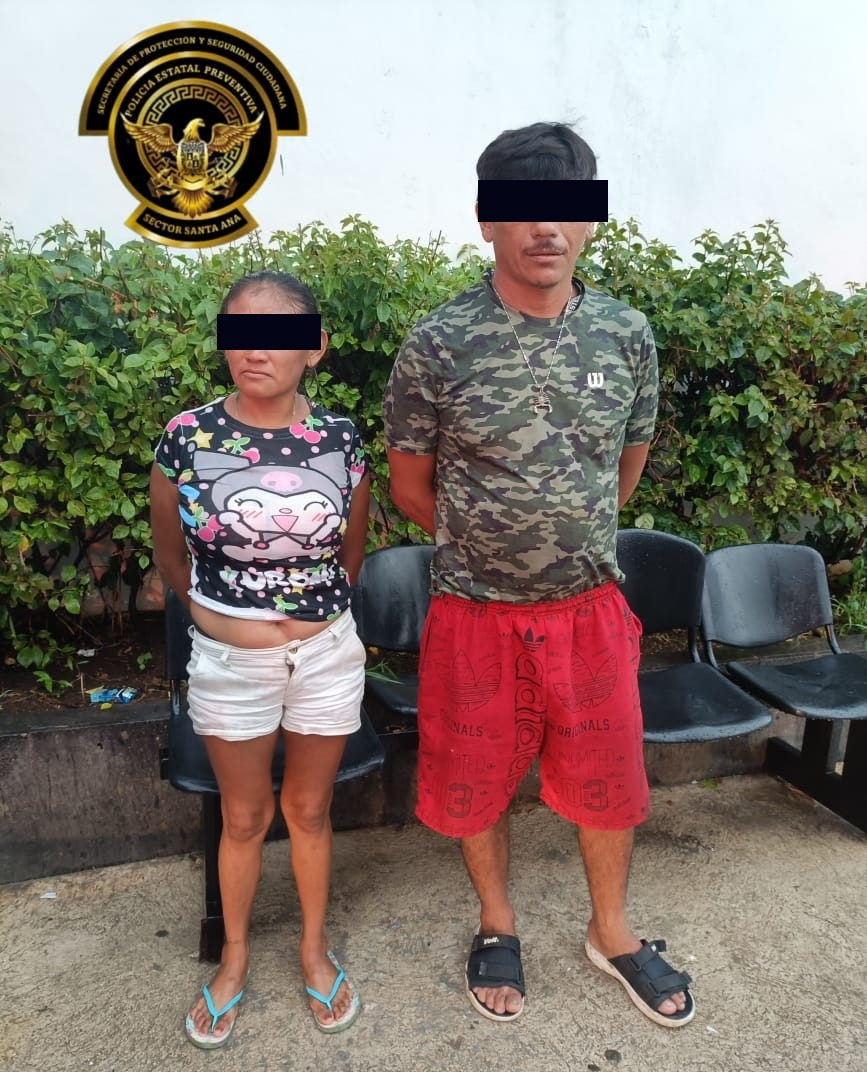 SPSC ASEGURA A DOS PERSONAS EN LA CAPITAL DEL ESTADO