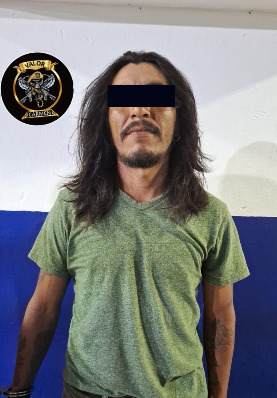 SPSC ASEGURA A SUJETO EN CARMEN