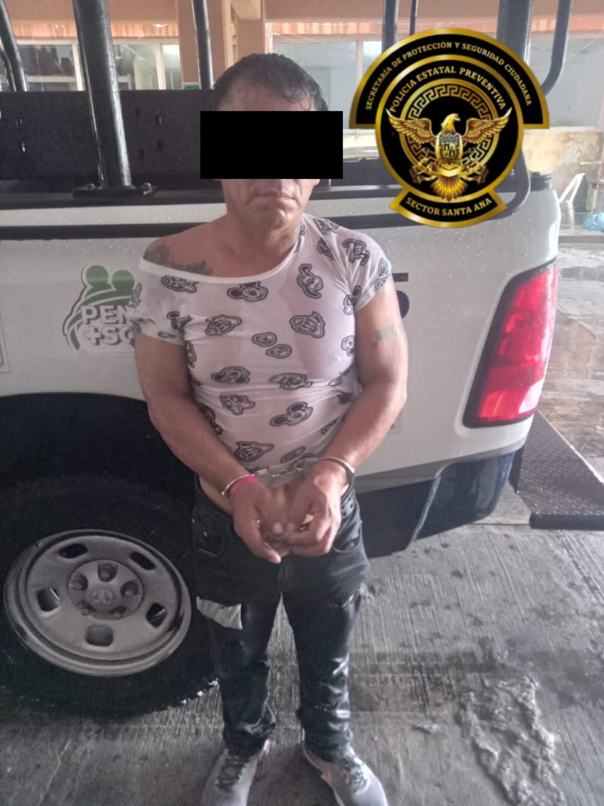 SPSC ASEGURA A DOS PERSONAS EN CARMEN