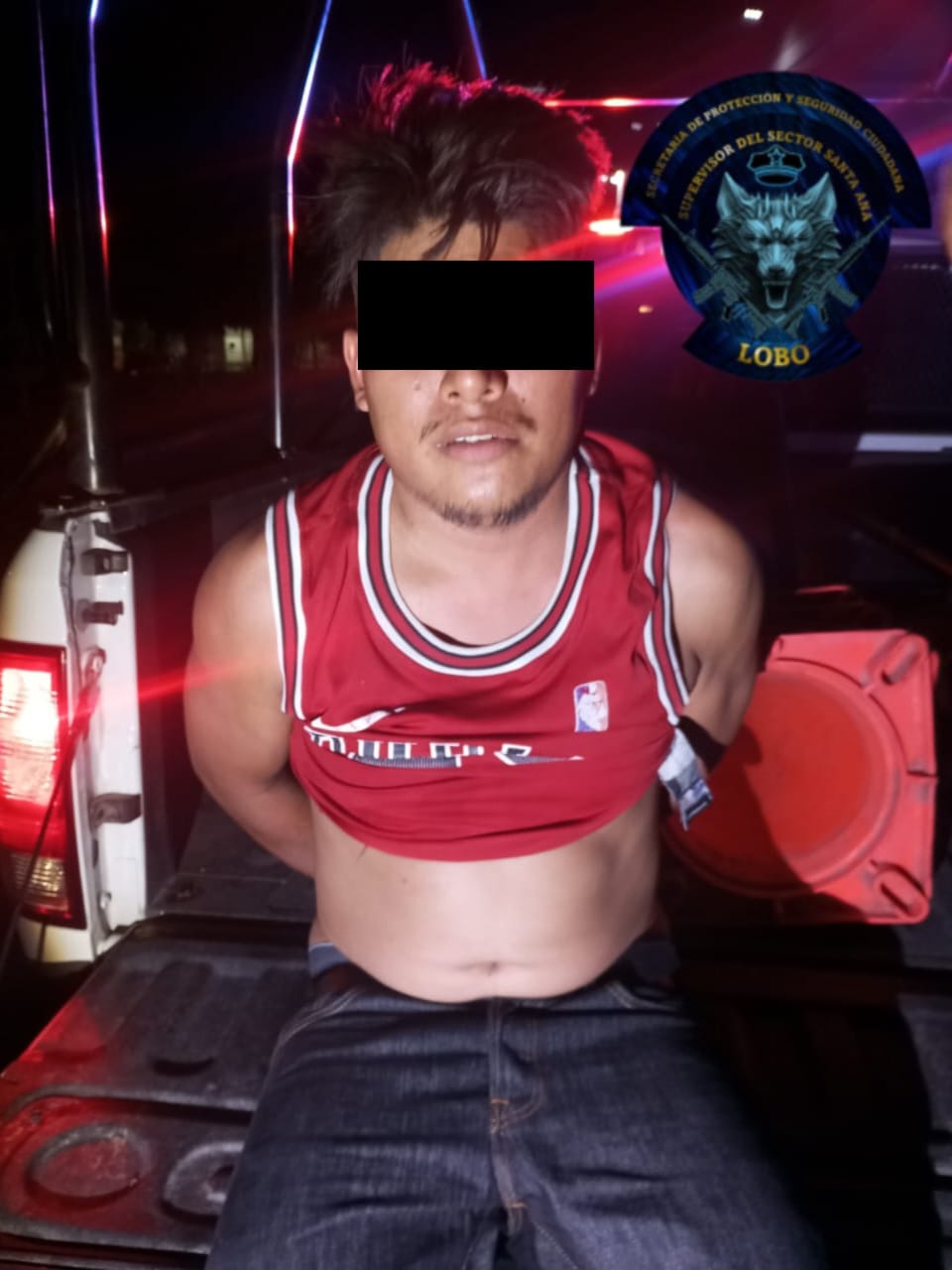 SPSC ASEGURA A SUJETO EN LA CAPITAL DEL ESTADO
