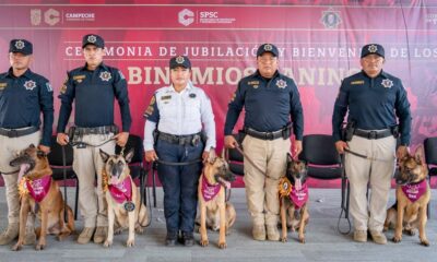 SPSC REALIZA CEREMONIA DE JUBILACIÓN DE IVAR, LINDA Y DIABLO