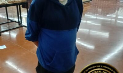 SPSC ASEGURA A SUJETO EN SUPERMERCADO DE LA CAPITAL DEL ESTADO
