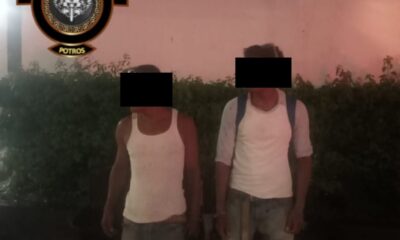 SPSC ASEGURA A DOS PERSONAS EN LA CAPITAL DEL ESTADO