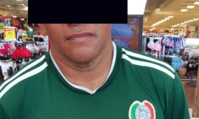 SPSC ASEGURA A SUJETO EN SUPERMERCADO DE LA CAPITAL DEL ESTADO
