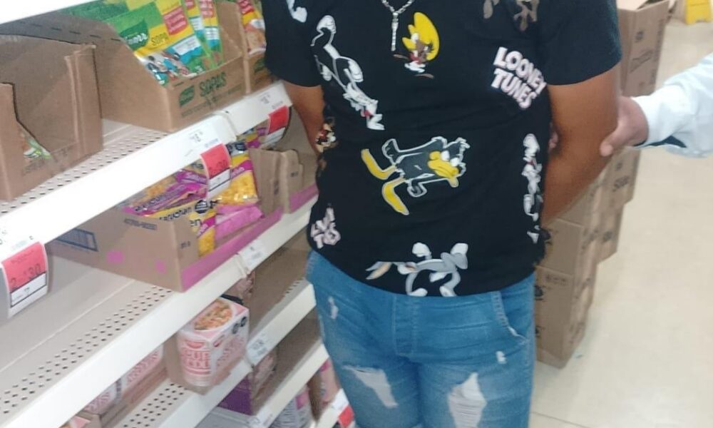 SPSC ASEGURA A SUJETO EN LA CAPITAL DEL ESTADO