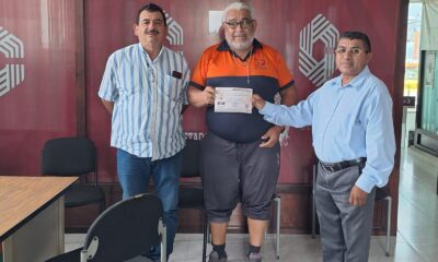 ENTREGA IET TARJETONES CON RESELLO A TAXISTAS DE ESCÁRCEA