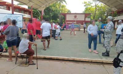 SPSC BRINDA APOYO DE TRASLADO A FAMILIAS DE ISLA ARENA TRAS EL PASO DEL HURACÁN “MILTON”