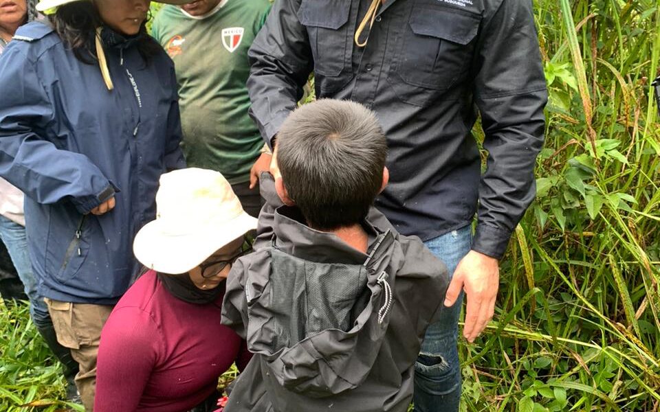 LA COMISIÓN LOCAL DE BÚSQUEDA DE PERSONAS DE CAMPECHE LOCALIZÓ AL NIÑO REPORTADO COMO DESAPARECIDO EN LA LOCALIDAD DE RÍO BLANCO II, EN PALIZADA