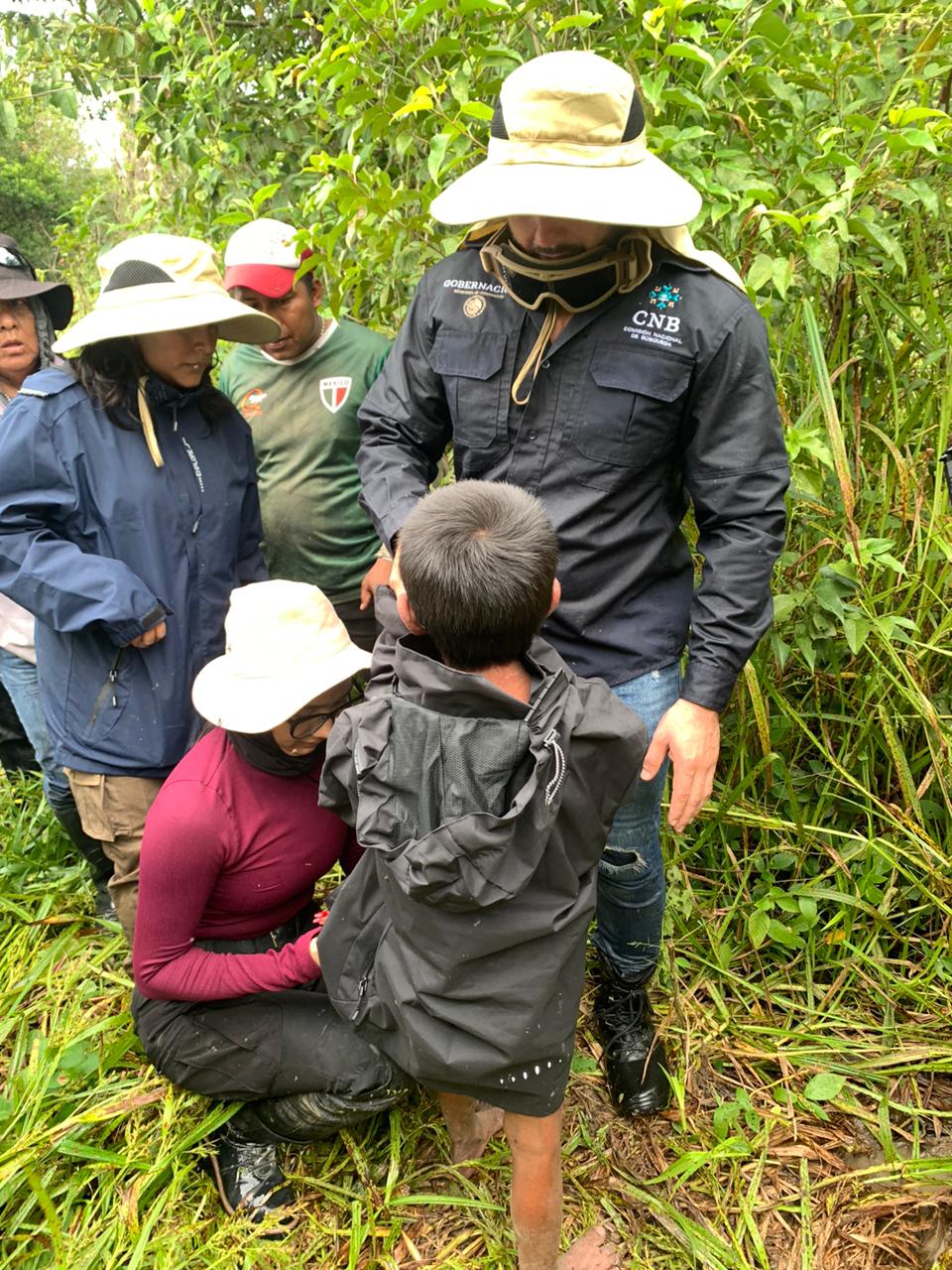 LA COMISIÓN LOCAL DE BÚSQUEDA DE PERSONAS DE CAMPECHE LOCALIZÓ AL NIÑO REPORTADO COMO DESAPARECIDO EN LA LOCALIDAD DE RÍO BLANCO II, EN PALIZADA