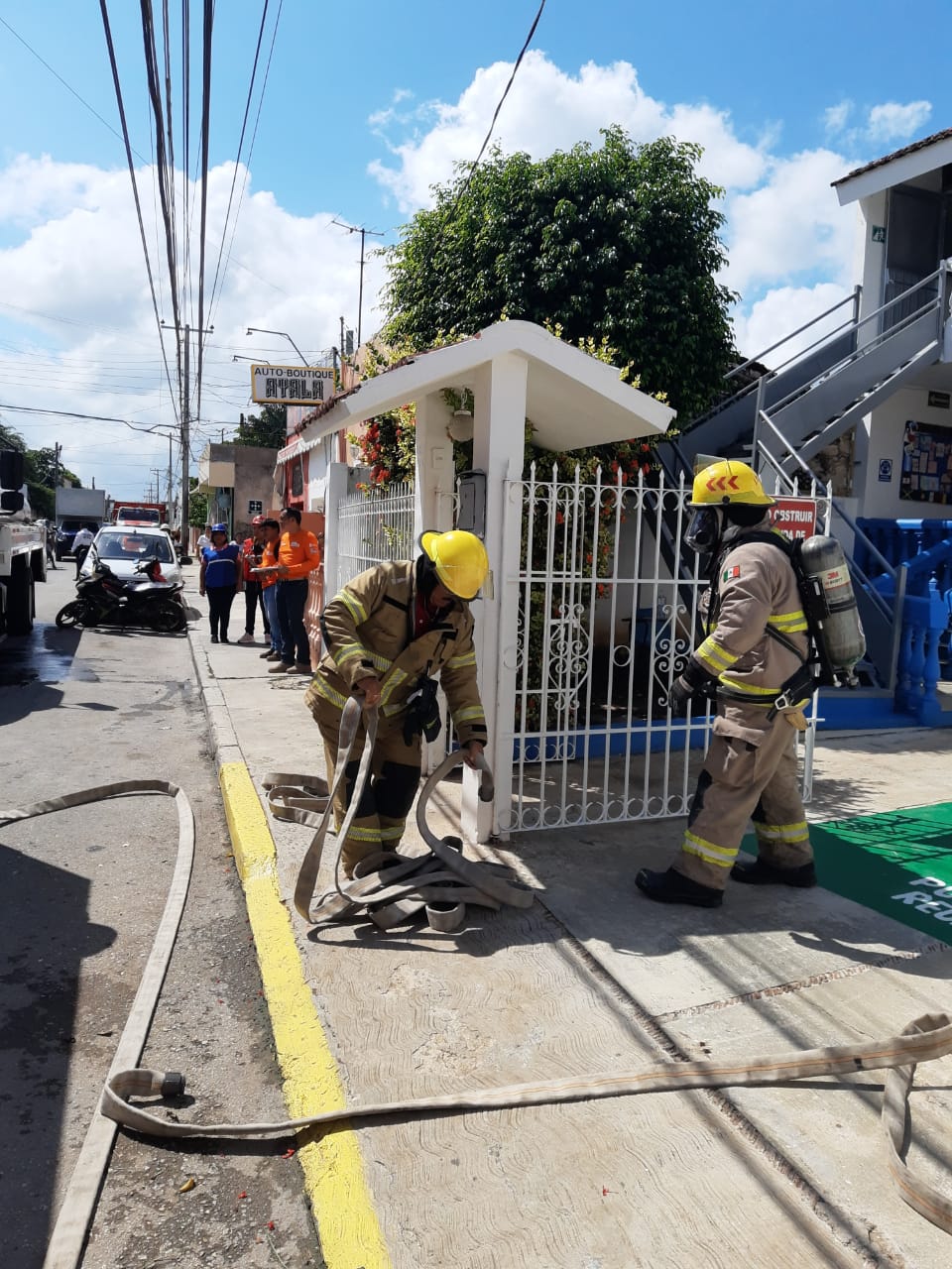 SEPROCI PARTICIPA EN SIMULACRO EN GUARDERÍA