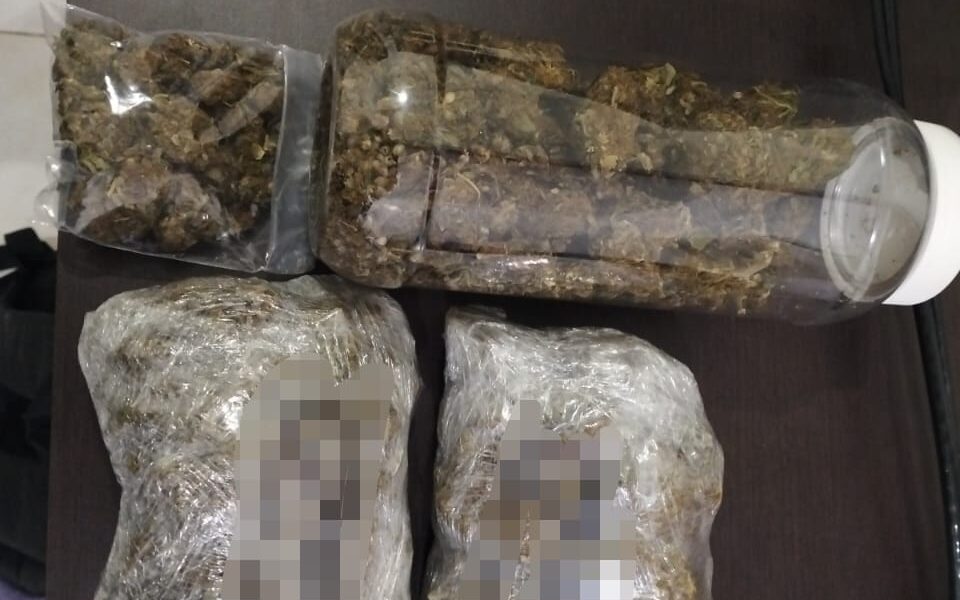 SPSC ASEGURA A SUJETO EN LA CAPITAL DEL ESTADO