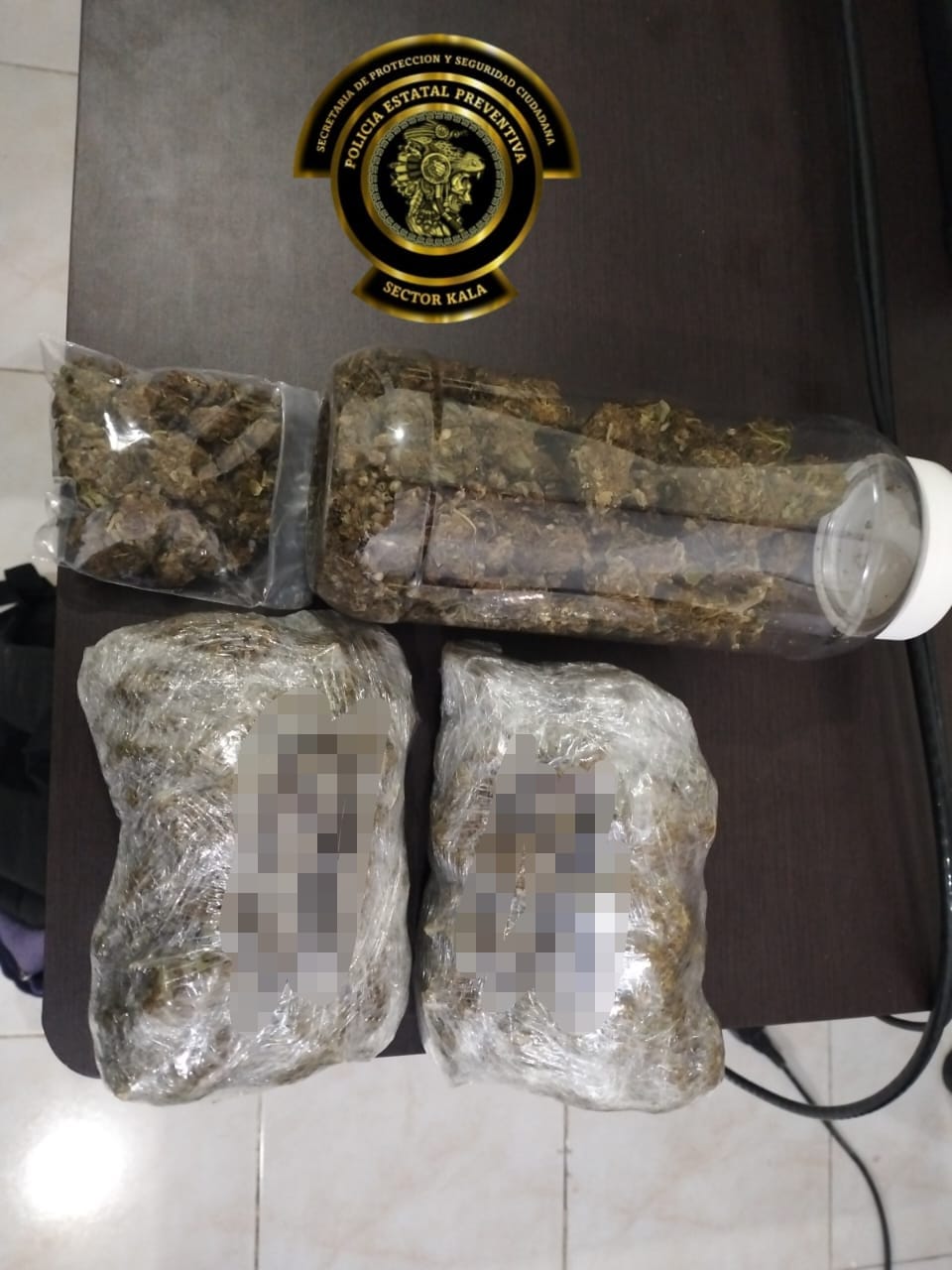 SPSC ASEGURA A SUJETO EN LA CAPITAL DEL ESTADO