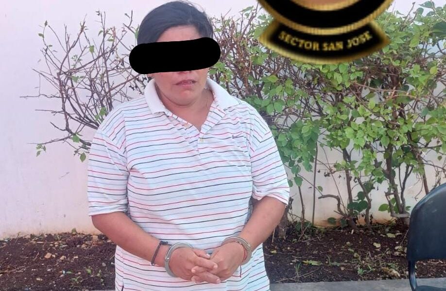 SPSC ASEGURA A MUJER EN LA CAPITAL DEL ESTADO