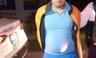 SPSC ASEGURA A SUJETO EN POSESIÓN DE PRESUNTA DROGA EN LA CAPITAL DEL ESTADO