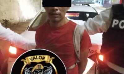 SPSC ASEGURA A SUJETO EN EL MUNICIPIO DE CARMEN