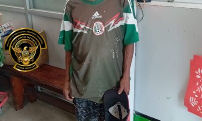 SPSC ASEGURA A SUJETO EN SUPERMERCADO DE LA CAPITAL DEL ESTADO