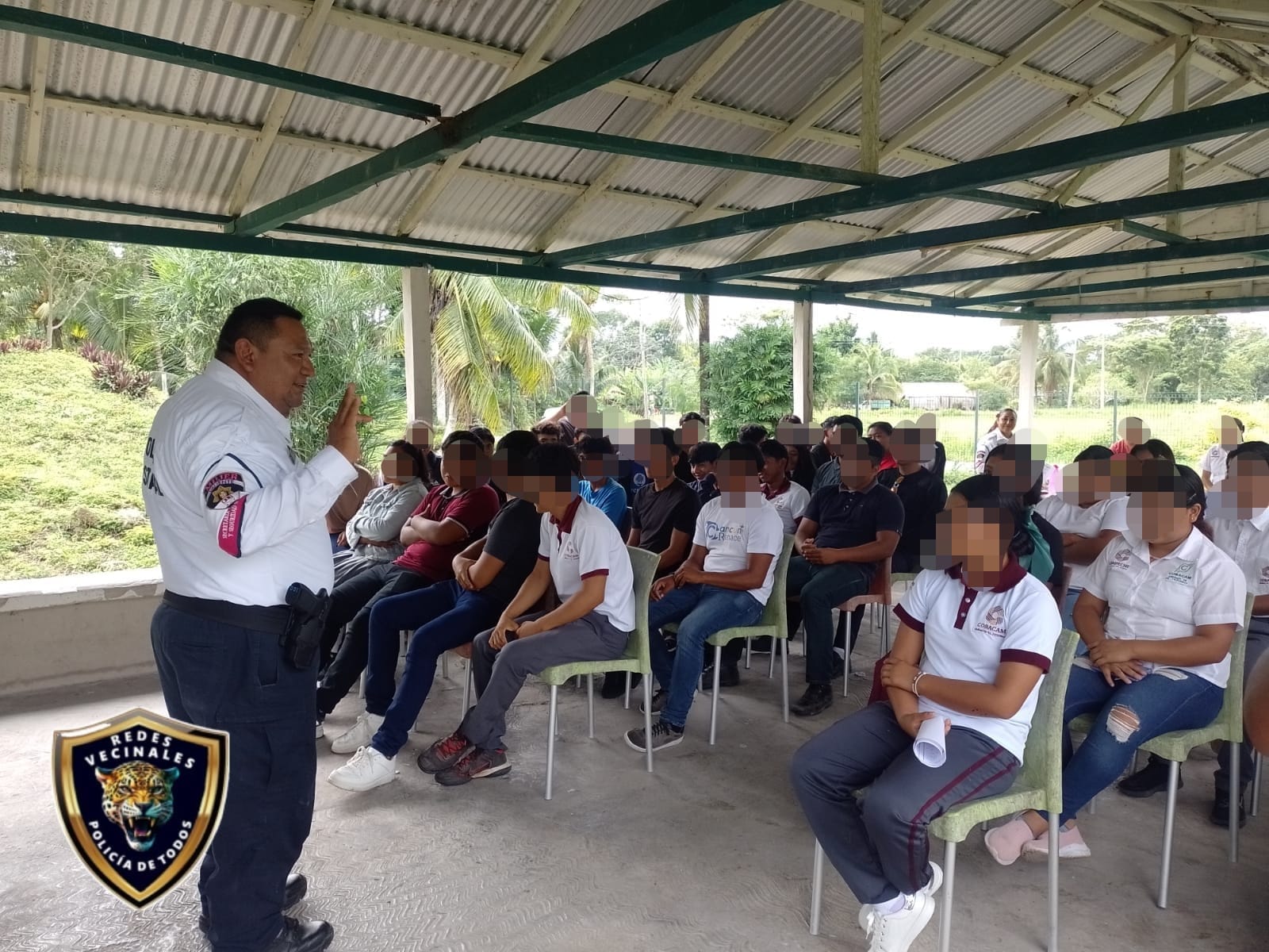 SPSC IMPARTE PLÁTICA SOBRE VIOLENCIA ESCOLAR Y PREVENCIÓN DE ACCIDENTES VIALES EN CALAKMUL