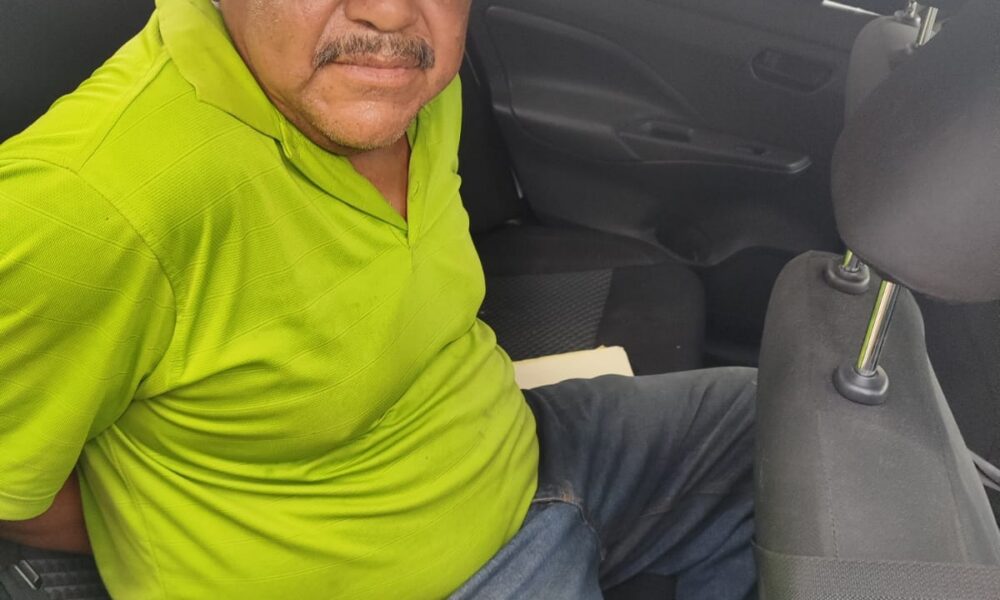 SPSC ASEGURA A SUJETO EN LA CAPITAL DEL ESTADO