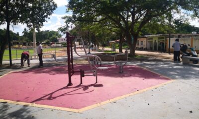 ¡FINALIZÓ LA CONSTRUCCIÓN DEL PARQUE EN LA COL. FÁTIMA, CALKINÍ!
