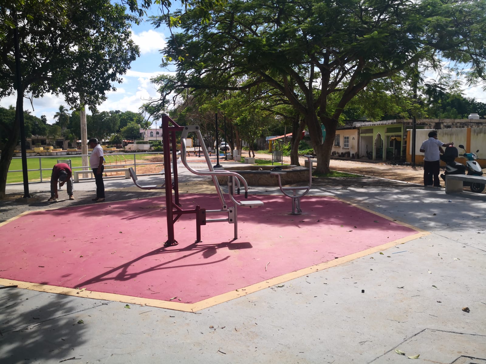 ¡FINALIZÓ LA CONSTRUCCIÓN DEL PARQUE EN LA COL. FÁTIMA, CALKINÍ!