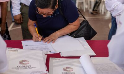 ENTREGA DE ESCRITURAS FORTALECE EL PATRIMONIO DE FAMILIAS CAMPECHANAS