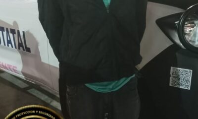 SPSC ASEGURA A SUJETO EN LA CAPITAL DEL ESTADO